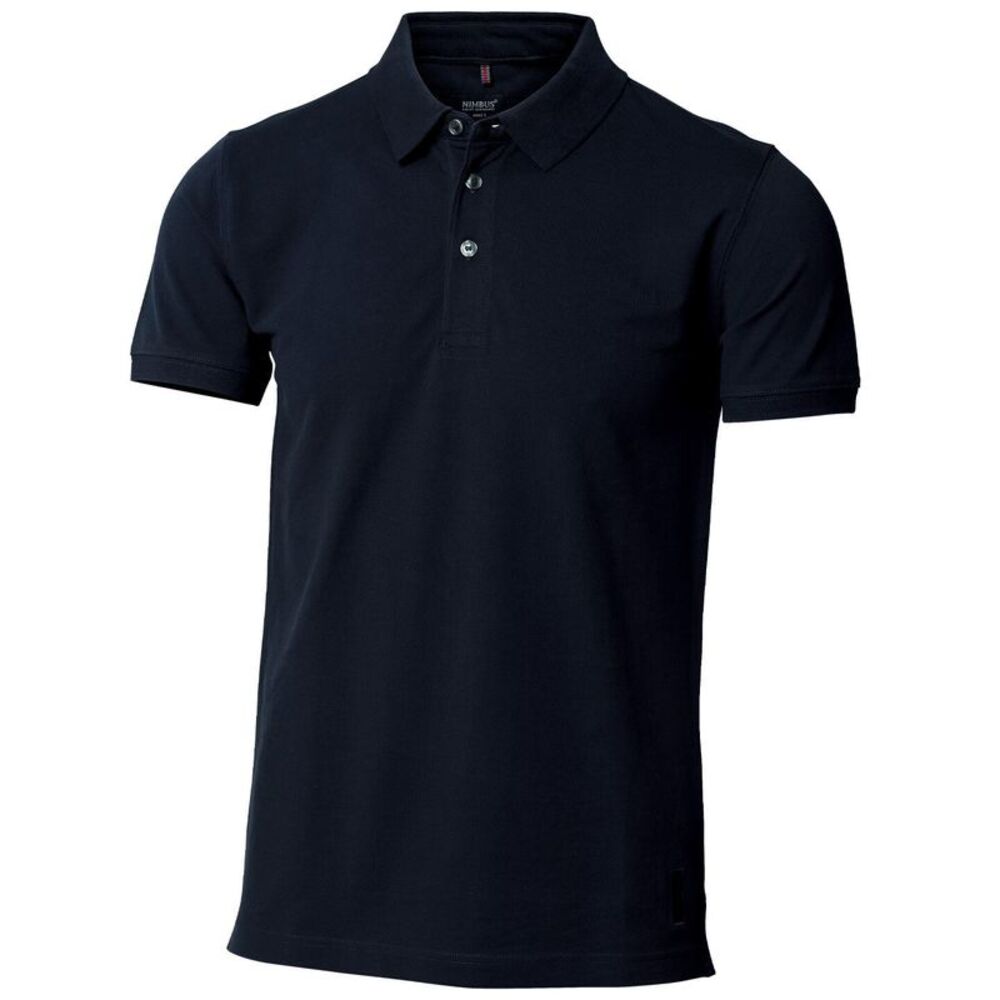 Nimbus Mens Harvard Stretch Deluxe Polo Shirt / Dark Navy